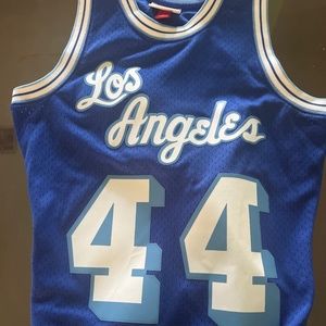 Jerry West 1960-61 Hardwood Classics Jersey